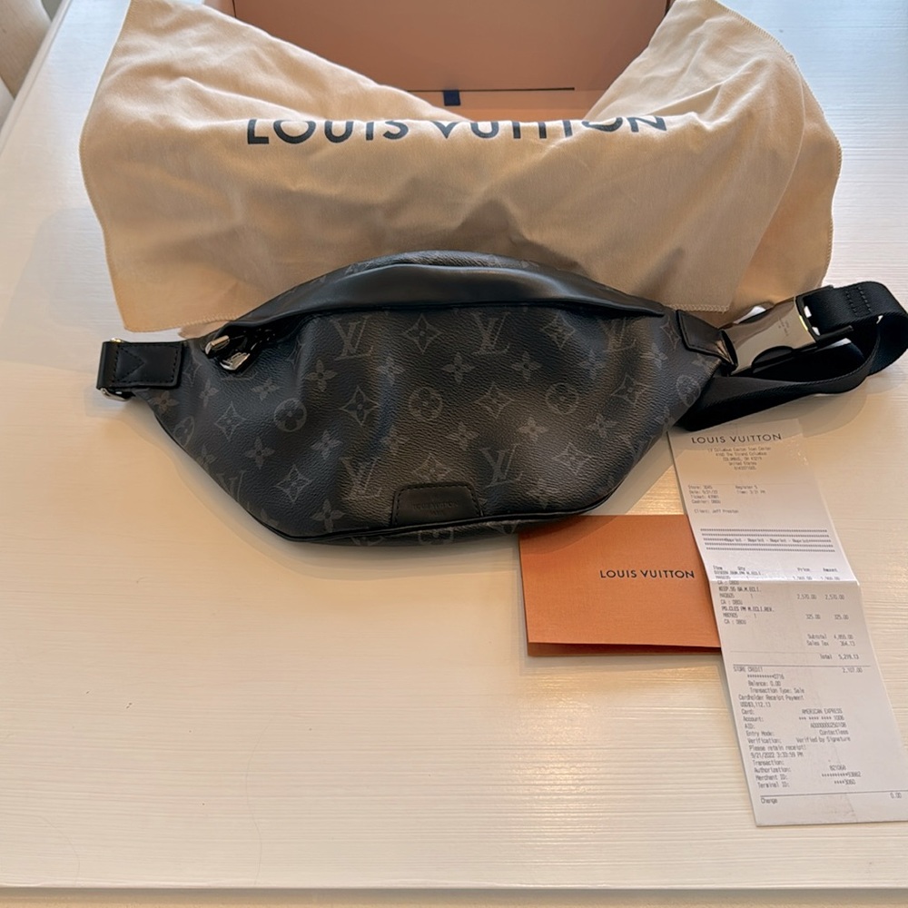 Authentic Louis Vuitton, monogram bum bag purchased new in September of 2022.